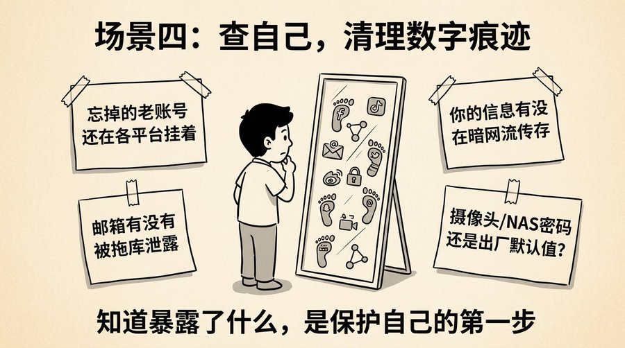 网警同款开盒思路,查人查公司查设备,五个免费开源工具