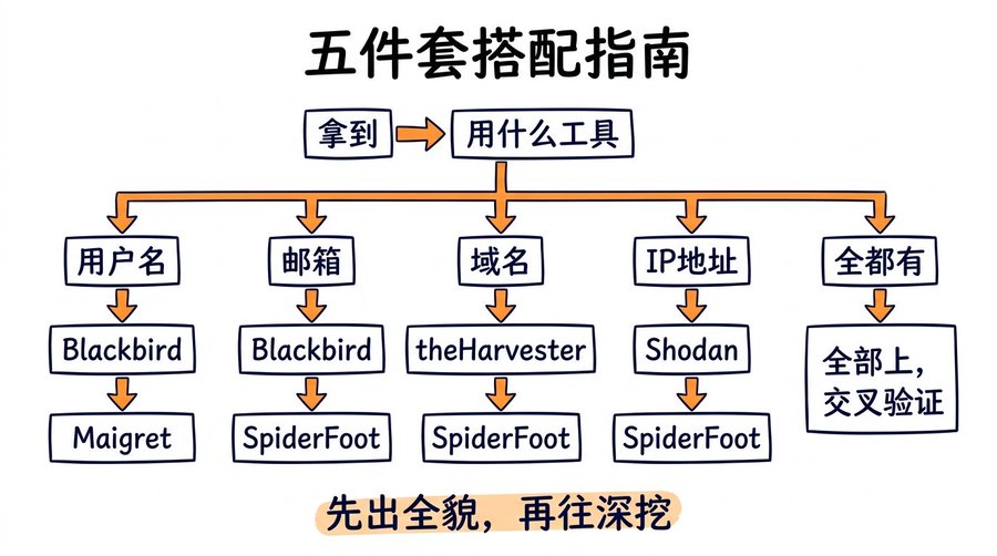 网警同款开盒思路,查人查公司查设备,五个免费开源工具