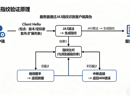 TLS指纹绕过实战：从原理到JA3指纹检测与破解