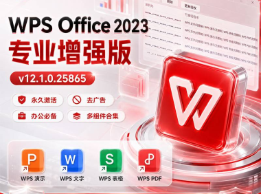 WPS Office 2023 专业增强版 (永久激活/去广告)